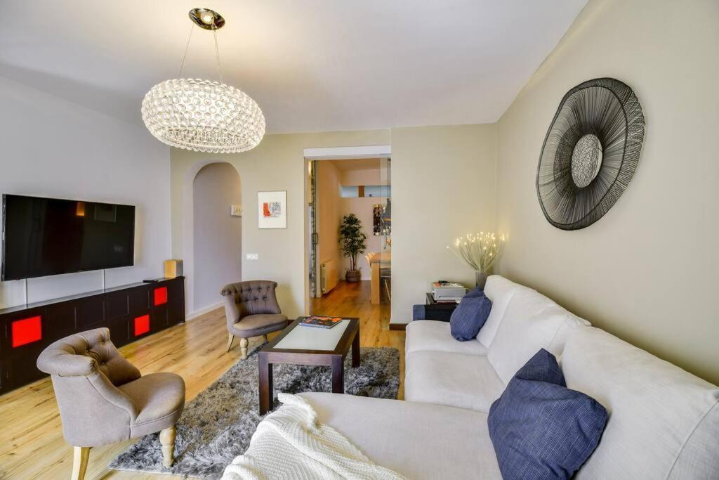 Big Stylish And Modern Apartment In Madrid Centre Esterno foto